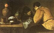 Diego Velazquez Two Men at a Table France oil painting artist